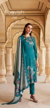 Riwaaz By Kaavish Viscose Pashmina Digital Printed Suit Wholesale Shop In Surat